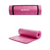 Delta Konfor Zemin 15 MM Taşıma Askılı Pilates Minderi Yoga Matı, Lila, 15 MM (Fuşya)