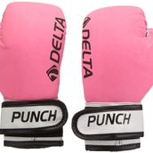 Delta Pembe 4 Oz Punch Dura Strong Boks Eldiveni