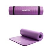 Delta Pilates Minderi Yoga Matı 10MM Mor Tnf 467