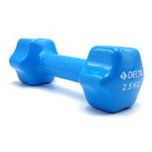 Delta Vinyl Kaplı 2.5 Kg - Mavi Deluxe Demir Dambıl