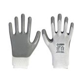 Demir Safety Nitril Gri Beyaz Eldiven
