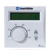 Demirdöküm RF 6001 Beyaz Dijital Kablosuz Oda Termostatı