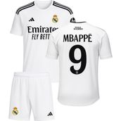Denapcal Mbappe Real Madrid Beyaz 3'lü Çocuk Futbol Forma Seti