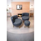 DENART GARDEN ÇAY SETİ İKİLİ KOLTUK BERJER VE PUF TAKIMI