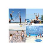 deniz sport 9.5 Metre Taşınabilir Pratik Ve Profesyonel Voleybol Filesi Beach&okul&sahil&otel Tipi Voleybol Ağı