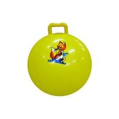 Deniz Sport Eğlenceli Zıplama Topu 45 cm Çocuk Boyu Zıp Zıp Top - Sarı