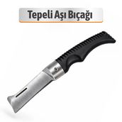 Denizli Aşı Bıçağı Bağ Bıçağı Çakısı Dövme Çelik Bıçak 19.5 Cm