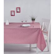 Denizli Concept Pöti Kareli Kırmızı 170X220 cm Masa Örtüsü