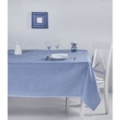 Denizli Concept Pöti Kareli Mavi 170X170 cm Masa Örtüsü