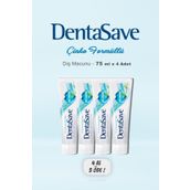 DentaSave 4x75 ml Ağız Kokusu Çinko Formül Diş Macunu