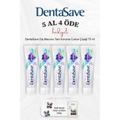 Dentasave Diş Macunu Tam Koruma Çiçeği 75 ml 5 Al 4 Öde ve Rosie Pamuk - 1