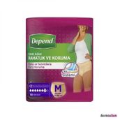 Depend 10'lu Medium Emici Kadın Kilot