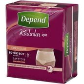 Depend Kadın Büyük Beden 9 Adet Emici Külot