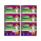 Depend Kadın Extra Büyük 6x9 Adet Kadın Emici Külot