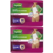 Depend Orta Kadın 32 Adet Emici Külot Hasta Bezi