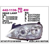 Depo Opel Corsa C Mercekli Sol Far