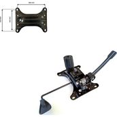 Depolife 15x20 cm Ofis Büro Koltuğu İçin Çift Kol Metal Şase Tilt Mekanizma Yedek Parça