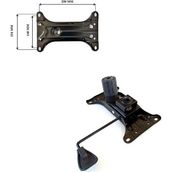 Depolife Ofis Büro Çalışma Koltuğu Için Tek Kol Metal Şase Mekanizma (15X25CM) Yedek Parça - Antrasit