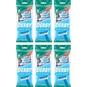 Derby 6x5 Adet Banyo Poşet Tıraş Bıçağı -