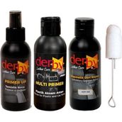 Derby Açık Gri Oto Torpido Ve Iç Kapı Plastik Aksan Bakım Boyama 4 Lü Set 100 Ml