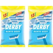 Derby Banyo 13'lü Poşet 2 Paket Tıraş Bıçağı