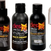 Derby Gri Oto Torpido Ve Iç Kapı Plastik Aksan Bakım Boyama 4 Lü Set 100 Ml