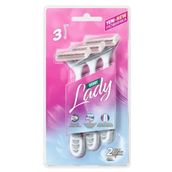 Derby Lady 2 Platinum 3'lü Blister Tıraş Bıçağı