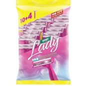 Derby Lady Çift Bıçaklı 10+4 Adet Tıraş Bıçağı