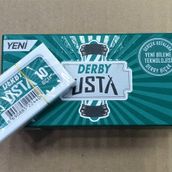 Derby Usta Çift Taraflı 10x10'lu Paket 100 Adet Yaprak Jilet
