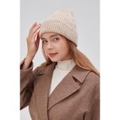 Derikem Basic Şık Standart Lüks Unisex Tiftik Bere BEJ Standart