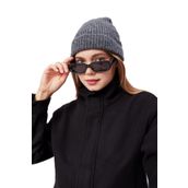 Derikem Basic Şık Standart Lüks Unisex Tiftik Bere GRİ Standart