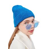 Derikem Basic Şık Standart Lüks Unisex Tiftik Bere MAVİ Standart