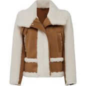 Derimod 24WGP5292FF Kaprun Bej Kısa Teddy Kadın Mont