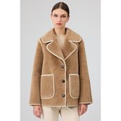 Derimod 25WGP5315FF Valdisere Kadın Camel Teddy Mont