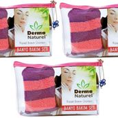 Derma Naturel 3x4 Parça Banyo Bakım Seti