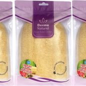 Derma Naturel Loofah Kabak Havlu 3xMS-11 Banyo Eldiveni