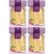 Derma Naturel Loofah Kabak Havlu 4xMS-11 Banyo Eldiveni