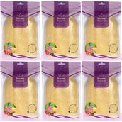 Derma Naturel Loofah Kabak Havlu 6xMS-11 Banyo Eldiveni