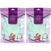 Derma Naturel Parmaklı 2xMS-23 Banyo Eldiveni