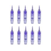Dermapen İğnesi Dr. Pen Mavi Kapaklı 36 Pin X 10 Adet Set, Microblading İğnesi