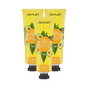 Dermokil Avokado Özlü 3x75 ml El ve Vücut Kremi