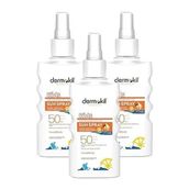 Dermokil SPF50 3x200 ml Yüksek Koruyucu Çocuk Güneş Spreyi