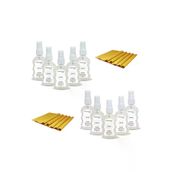 DERMOWAY Vision 10 Adet Gözlük Temizle Spreyi Ve 10 Adet Mikrofiber Gözlük Temizleme Bezi DRMWYVSN10S10B001
