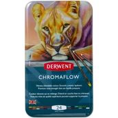 Derwent 2305857 Chromaflow 24'lü Kuru Boya Kalemi Seti