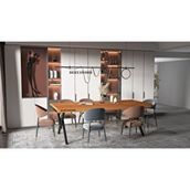 Deryawood Cissus 120x280x76 cm Masif Ahşap Toplantı Masası