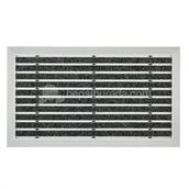 Desan Halı Fitilli 60x90cm Ultra Mat Siyah Alüminyum Paspas