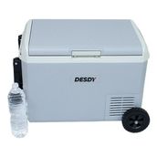 Desdy 50 Litre Tekerlekli Kompresörlü Oto Buzdolabı (Çift Bölmeli, Çift Kontrollü)