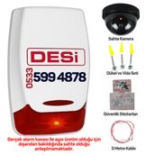 Desi Dummy Caydırıcı Siren Sahte Siren Alarm Kutusu