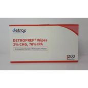 Detroprep Wipes 2%Chg, 70% Ipa Antiseptik Mendil 200 Adet