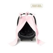 Deux Lapins %100 Pamuk Innocent Pink Müslin Kız Bebek Puset Örtüsü - Pembe